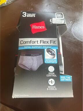 C69 Hanes underwear me 3xl 48-50” new pack of two
